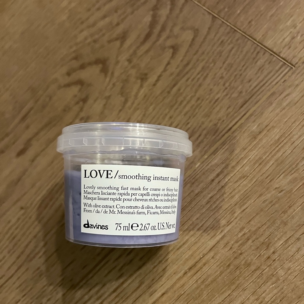 Davines LOVE Smoothing Instant Mask - Lavender